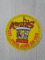 sticker Kermis UIT...VOOR JONG EN OUD, Ophalen of Verzenden, Zo goed als nieuw, Bedrijf of Vereniging