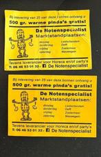 2x kaartjes voor gratis Pinda’s, Tickets en Kaartjes, Twee personen