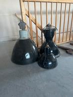 Emaille lampen verschillende maten, Ophalen of Verzenden, Gebruikt, Overige materialen, 50 tot 75 cm