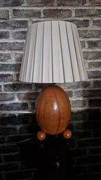 Vintage Dyrlund Teakhouten Lamp, Ophalen of Verzenden, Stof, Minder dan 50 cm