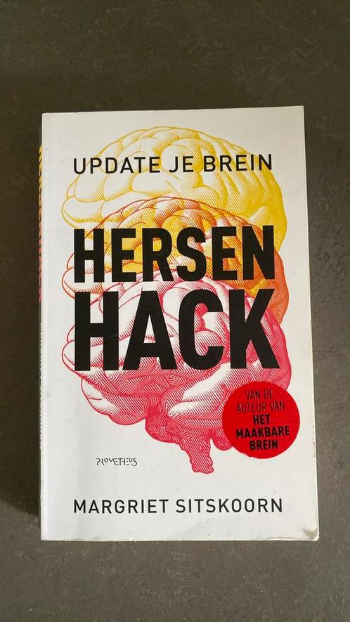Margriet Sitskoorn - HersenHack, Boeken, Psychologie, Zo goed als nieuw, Ophalen of Verzenden