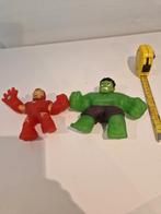 Marvel Goo Jit Zu Figuren - Hulk & Iron Man, Ophalen of Verzenden, Zo goed als nieuw