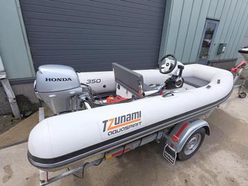 Tzunami Aquaspirit 350sb 10pk Honda alu. rib beschikbaar voor biedingen
