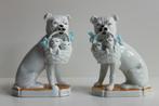 Staffordshire Bulldog Beeldjes met Puppy's, Ophalen of Verzenden