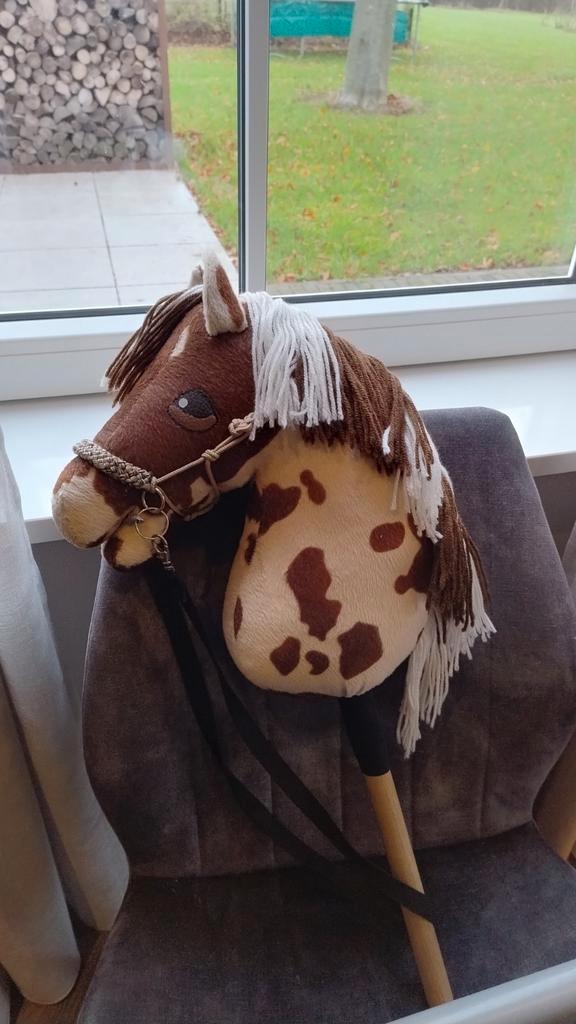 Hobby horse & hindernis, gratis incl. hoofdstel + veel meer, Kinderen en Baby's, Speelgoed | Hobbelfiguren, Zo goed als nieuw