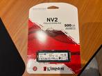 Kingston NV2 500GB PCIe 4.0 NVMe M.2 SSD - Nieuw!, Computers en Software, Harde schijven, Intern, Nieuw, Ophalen of Verzenden