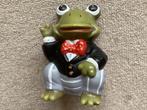 Kikker spaarpot // 14 cm keramiek, Verzamelen, Spaarpotten, Ophalen of Verzenden, Zo goed als nieuw, Steen, Aardewerk of Keramiek