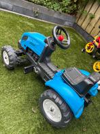 Blauwe Speelgoed Tractor, Ophalen, Gebruikt, Trapvoertuig