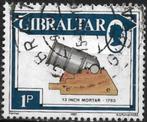 Gibraltar 1987 mi.525 WAPENS geschut, Postzegels en Munten, Postzegels | Europa | Overig, Overige landen, Verzenden, Gestempeld