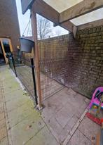 Hekwerk/ honden ren, Ophalen, Met poort, Gebruikt, Enkelstaafmat hekwerk