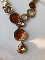 Collier / ketting met rookkwarts, Overige materialen, Bruin, Nieuw, Ophalen of Verzenden