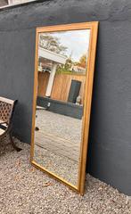 Vintage XL spiegel. Goud. Facet., Ophalen, Zo goed als nieuw, 75 tot 100 cm, 150 tot 200 cm