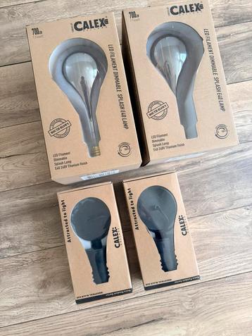 2x Calex cordset/kabel met lamp (nieuw) beschikbaar voor biedingen