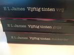 Vijftig tinten grijs - Trilogie = 3 boeken, Gelezen, E.L. James, Ophalen of Verzenden, Nederland