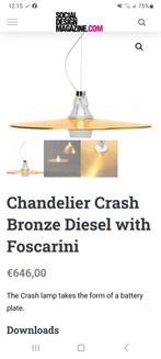 Foscarini hanglamp for Diesel (drum / bell), Huis en Inrichting, Lampen | Hanglampen, Minder dan 50 cm, Ophalen of Verzenden, Zo goed als nieuw