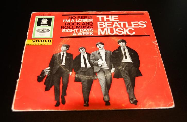 7" the BEATLES music (ep), Cd's en Dvd's, Vinyl Singles, Gebruikt, EP, Pop, 7 inch, Verzenden