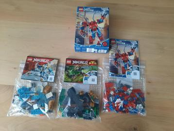 Lego Ninjago/spiderman 71700,30266,71757,71760,71761,76146 beschikbaar voor biedingen