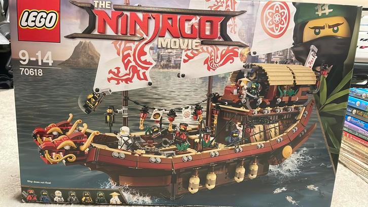 Lego the Ninjago movie - Destiny’s Bounty 70618, Kinderen en Baby's, Speelgoed | Duplo en Lego, Zo goed als nieuw, Lego, Complete set