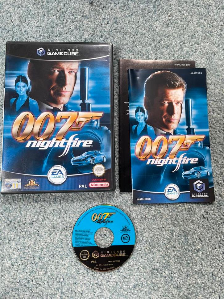 007 Nightfire met garantie, Spelcomputers en Games, Games | Nintendo GameCube, Zo goed als nieuw, Avontuur en Actie, 1 speler