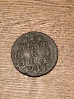 Duit Friesland 1739, Postzegels en Munten, Munten | Nederland, Ophalen of Verzenden, Vóór koninkrijk, Overige waardes