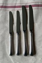 Verzilverd, 4 GERO messen, model ‘arabesque’, Antiek en Kunst, Antiek | Bestek, Ophalen of Verzenden