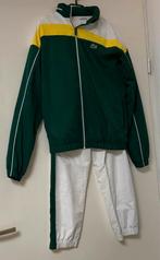 Lacoste Trainingspak Groen/Wit/Geel maat S, Kleding | Heren, Ophalen of Verzenden, Zo goed als nieuw