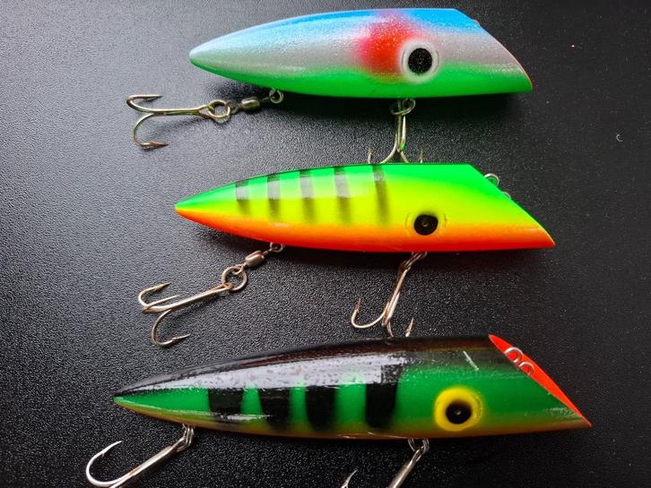 Zeldzaam: 3 x Lyman Lures, Watersport en Boten, Hengelsport | Roofvissen, Zo goed als nieuw, Overige typen, Ophalen of Verzenden