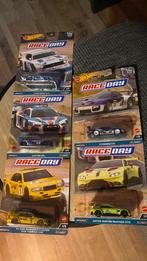Hot Wheels Premium Race Day Set Porsche Audi ford mercedes, Ophalen of Verzenden, Zo goed als nieuw, Auto