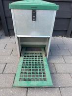 Feed-o-matic, automatische kippenvoedermachine, Dieren en Toebehoren, Pluimvee | Toebehoren, Ophalen of Verzenden, Drinken en Voederen