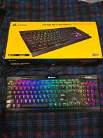 Corsair K70 RGB MK.2 LOW PROFILE cherry mx silent gaming key, Computers en Software, Toetsenborden, Ophalen of Verzenden, Zo goed als nieuw