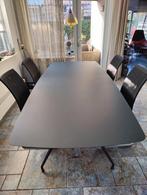 Eettafel stoelen (6 stuks) - Draenert, Ophalen, Gebruikt, Zwart, Stof