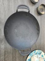 Weber GBS Wokpan - Gietijzer, Ophalen of Verzenden, Zo goed als nieuw, Weber