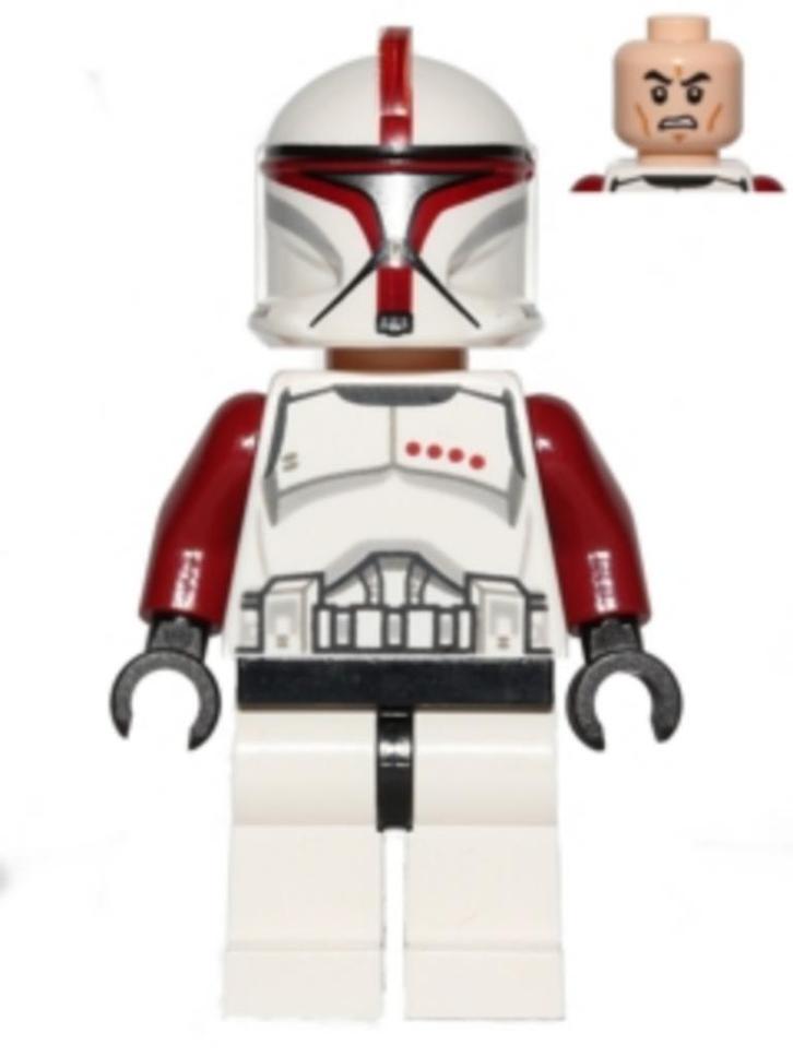 Lego Star Wars Clone Trooper Captain (phase 1) Scowl, Kinderen en Baby's, Speelgoed | Duplo en Lego, Zo goed als nieuw, Lego, Losse stenen