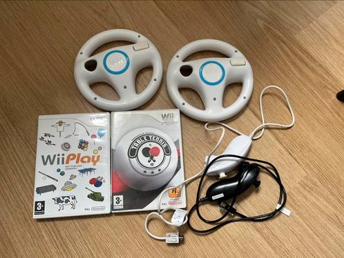 Ninento Wii spellen en nunchuk stuur * stuurtje nunchuks, Spelcomputers en Games, Spelcomputers | Nintendo Consoles | Accessoires