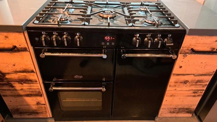 Belling Kensington Fornuis met Oven, Witgoed en Apparatuur, Ovens, Gebruikt, Vrijstaand, Oven met grill, 60 cm of meer, 60 cm of meer