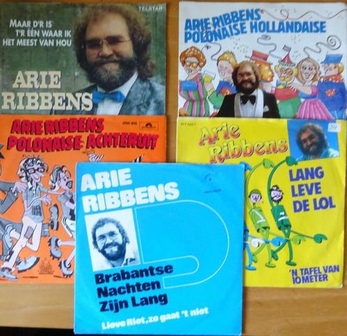 Arie Ribbens   ---   5  singles samen voor € 6,50, Cd's en Dvd's, Vinyl Singles, Nederlandstalig, Ophalen of Verzenden
