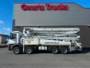 Mercedes-Benz Arocs 4451 8X4 + SERMAC 5Z42 BETONPOMP/BETONPU beschikbaar voor biedingen
