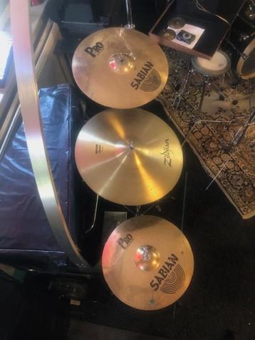 Cymbals / Bekkens (voor de Blues e/o Rock drummer) beschikbaar voor biedingen