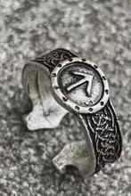 Viking ring tyr, Nieuw, Dame of Heer, Zilver, IJzer of Staal