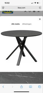 IKEA MARIEDAMM Ronde Tafel 105cm, Ophalen, 100 tot 150 cm, Rond, Zo goed als nieuw