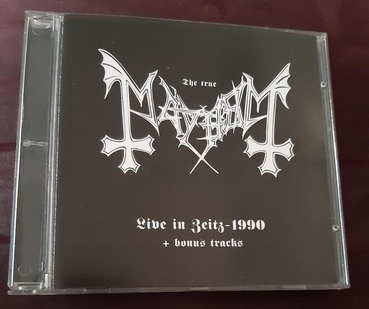 Mayhem – Live In Germany 1990+Bonus Tracks cd Judas Iscariot, Cd's en Dvd's, Cd's | Hardrock en Metal, Zo goed als nieuw, Verzenden
