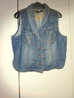 Geisha Jeans Jasje Zonder Mouwen - Maat 3XL, Geisha, Blauw, Maat 46/48 (XL) of groter, Ophalen of Verzenden