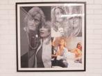 Schilderij foto zwart wit kleuren Rutger Hauer en M.v.d.Ven, Ophalen, Zo goed als nieuw, 75 tot 100 cm, Foto of Poster