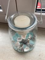 On de beach waxinne licht, Huis en Inrichting, Woonaccessoires | Stolpen, Ophalen of Verzenden, Zo goed als nieuw