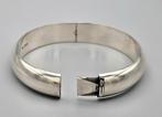 Zilveren classic bangle/slavenarmband met schanier. 2025/372, ., Nieuw, Ophalen of Verzenden, .