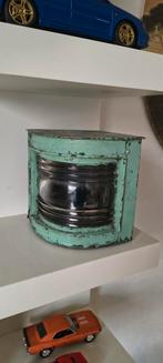 Antieke Stuurboord Scheepslantaarn, Ophalen of Verzenden