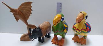 4 dieren beeldjes beschikbaar voor biedingen