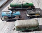 prachtige antieke wagons verzameling breed spoor en rails, Ophalen of Verzenden, Gebruikt, Trein, Overige typen