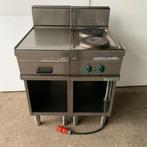 Elektrische keukentafel met 2 platen Giga C2P+ tafel Giga CN, Ophalen of Verzenden, Gebruikt, Vrijstaand, Elektrisch