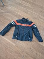 Blauw / oranje bies, skiJack,maat l, Maat 52/54 (L), Ophalen of Verzenden, Zo goed als nieuw, Jack